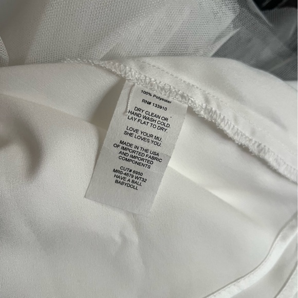 NWT Show Me Your MuMu x Disney Cinderella Have A Ball Babydoll Tulle Dress XL - Picture 15 of 15